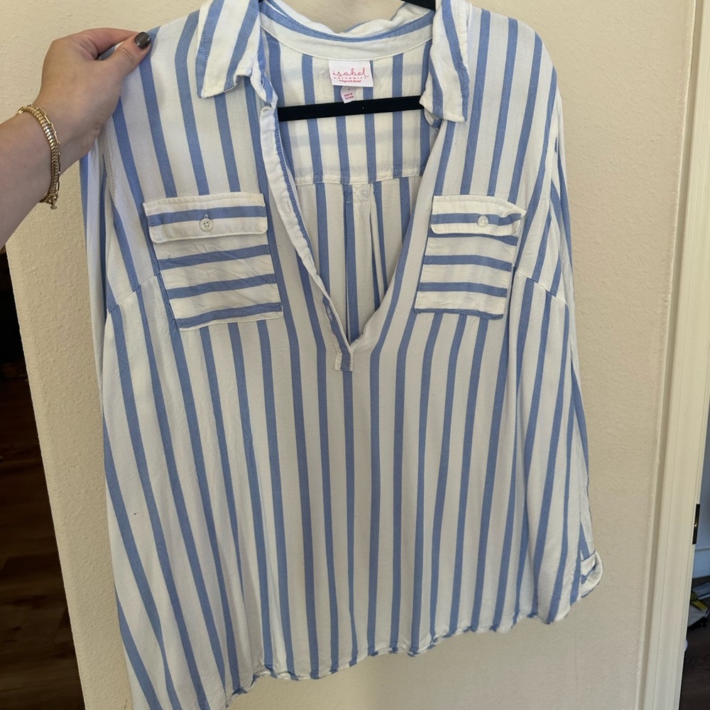 Striped Maternity Top